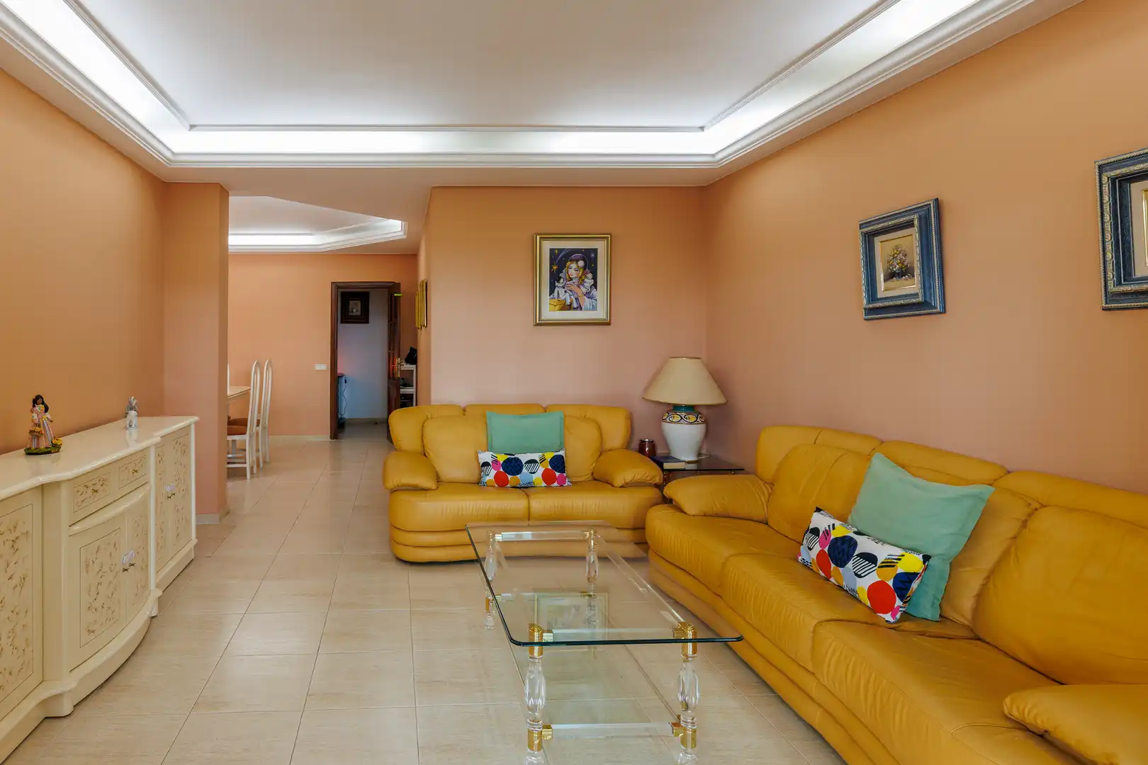 Wohnzimmer von Dachboden zum Verkauf in Las Palmas de Gran Canaria mit Abstellraum