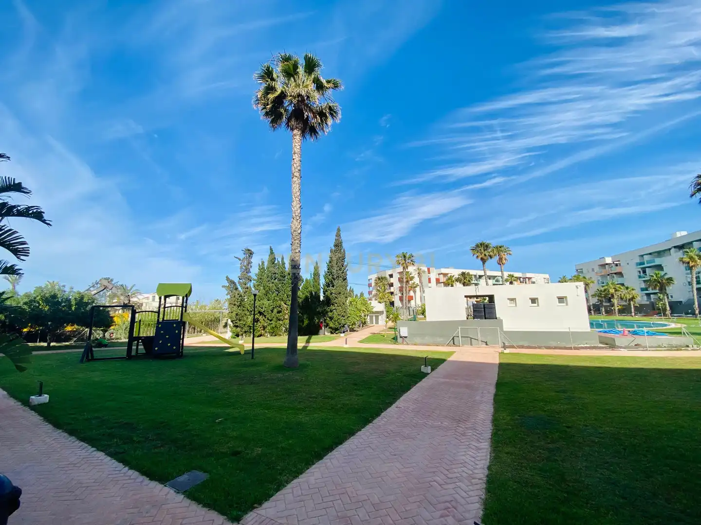 Vista exterior de Apartamento en venta en El Ejido con Jardín privado