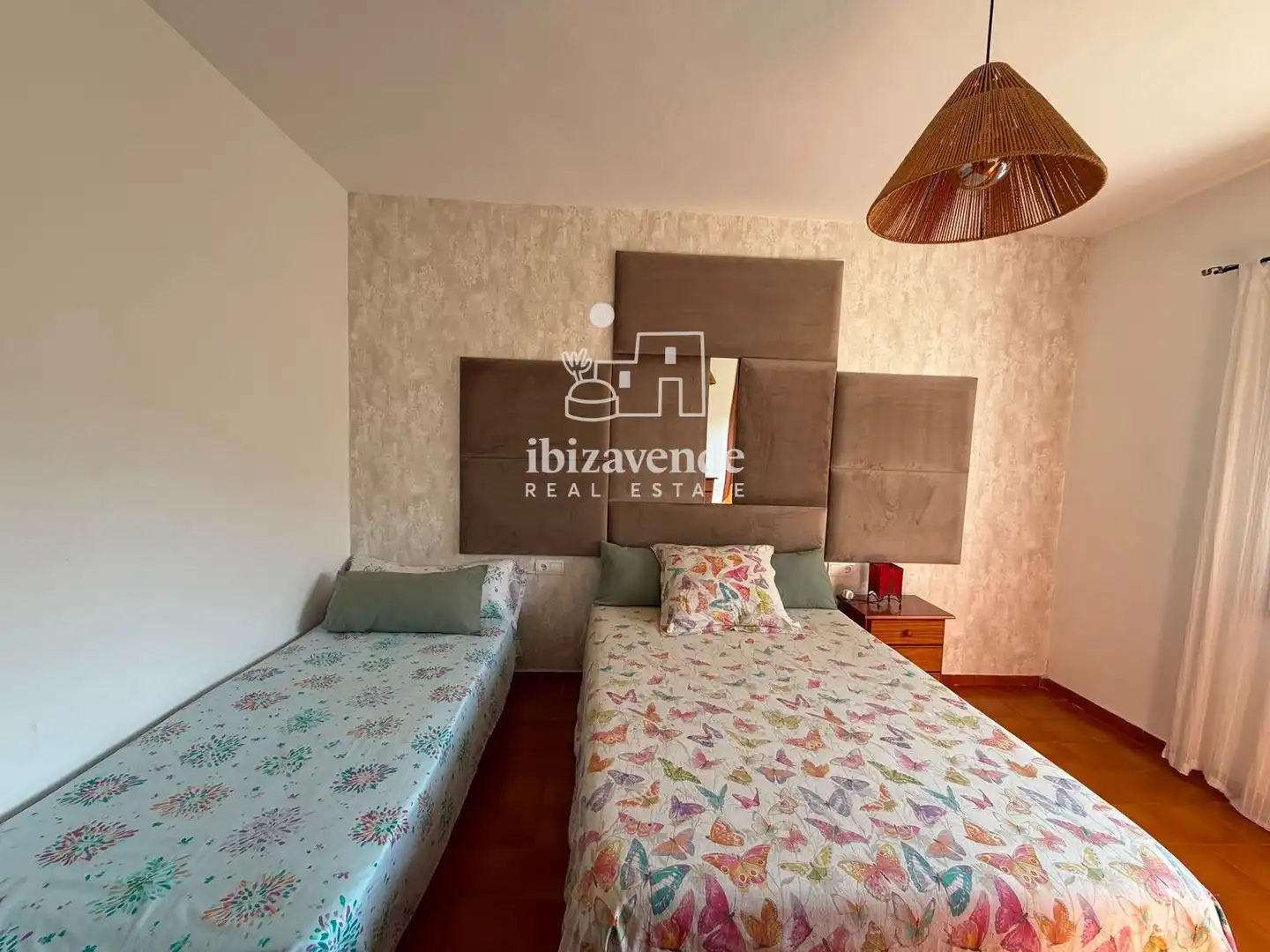 Habitación de Casa o chalet de alquiler en Santa Eulària des Riu con Aire acondicionado, Piscina y Amueblado