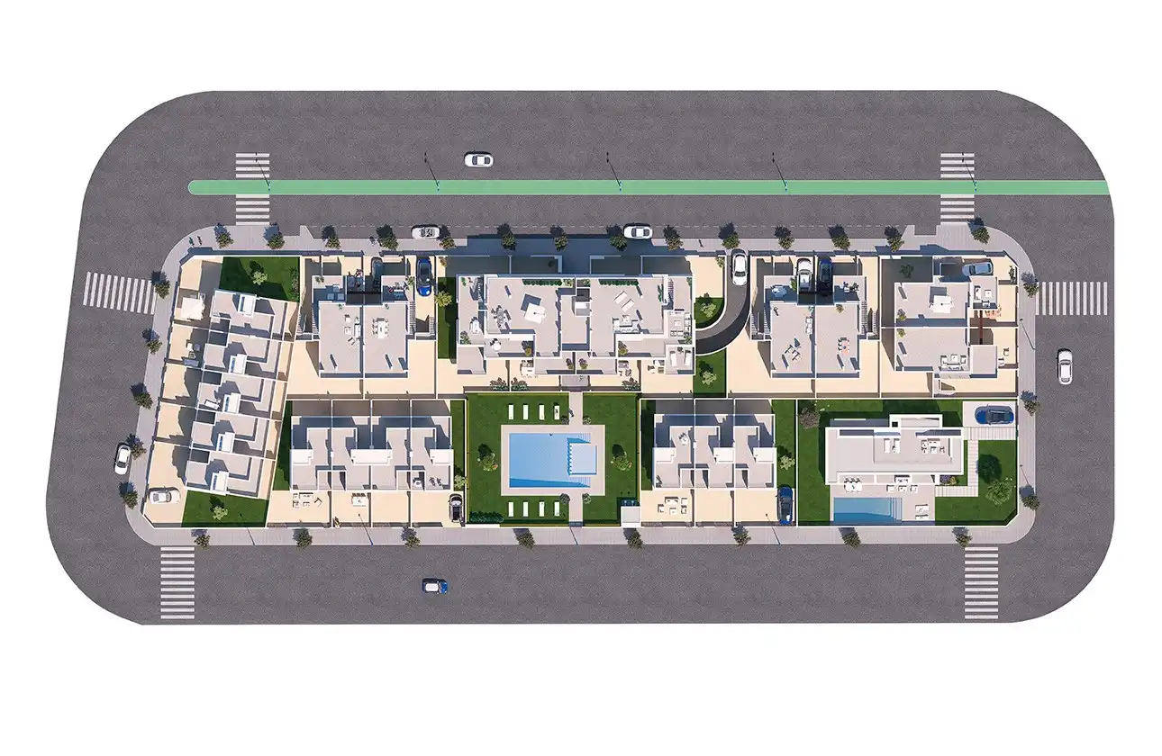 Vista exterior de Apartamento en venta en Pilar de la Horadada con Aire acondicionado, Calefacción y Terraza