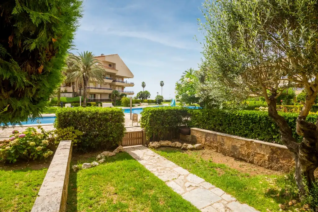 Garten von Maisonette zum Verkauf in Calonge i Sant Antoni mit Klimaanlage, Heizung und Privatgarten
