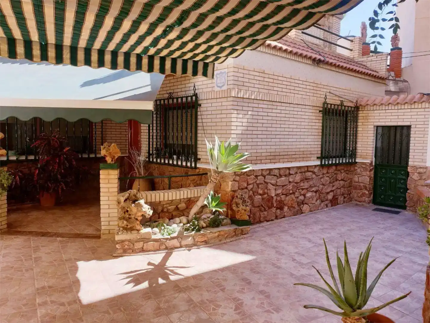 Garden of Flat for sale in El Ejido  with Air Conditioner, Private garden and Storage room