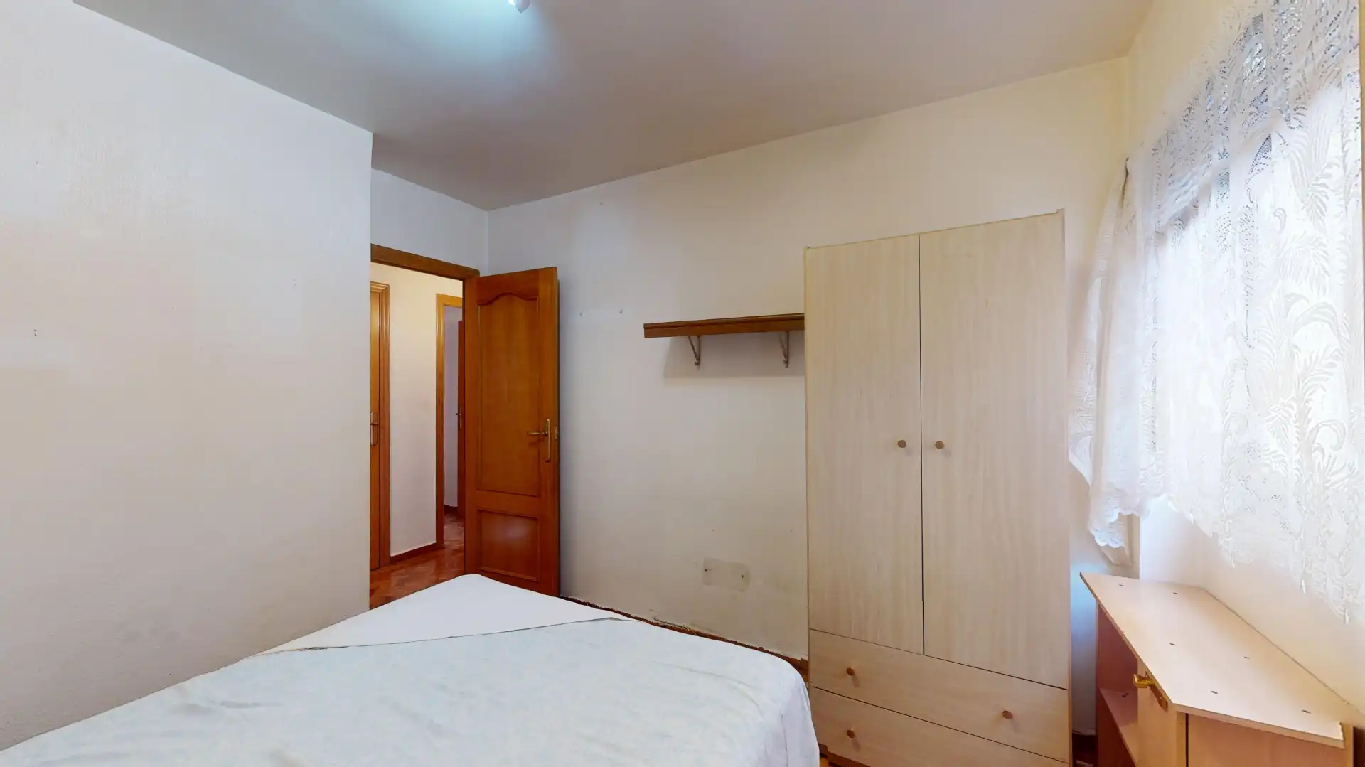 Bedroom of Flat for sale in Villajoyosa / La Vila Joiosa  with Air Conditioner, Furnished and Balcony