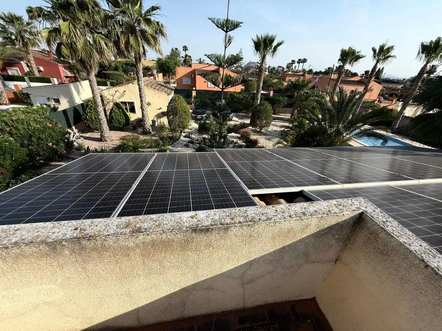Terrassa de Casa o xalet en venda en Catral amb Aire condicionat i Piscina