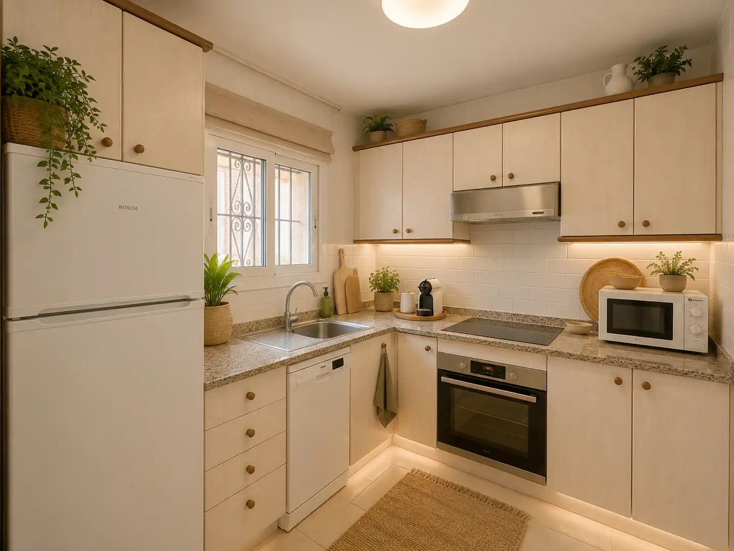 Cuina de Apartament en venda en Sant Feliu de Guíxols amb Aire condicionat, Jardí privat i Terrassa