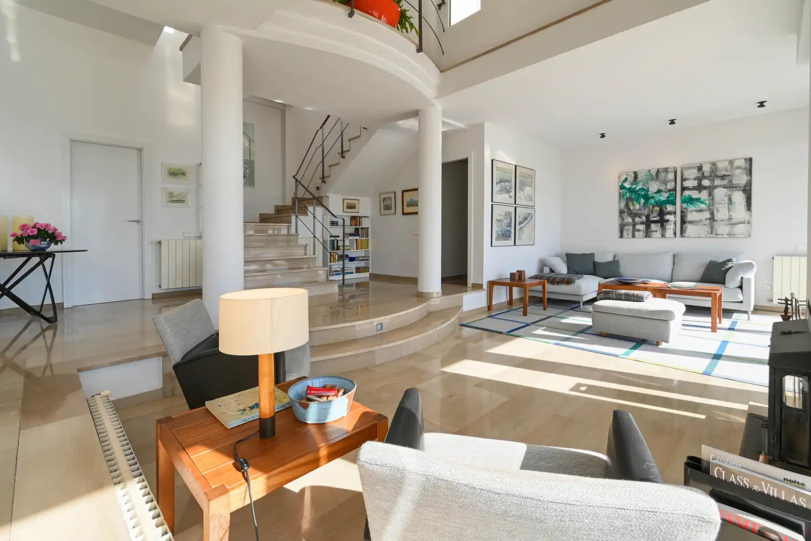 Sala d'estar de Casa o xalet en venda en Jávea / Xàbia amb Aire condicionat, Calefacció i Jardí privat