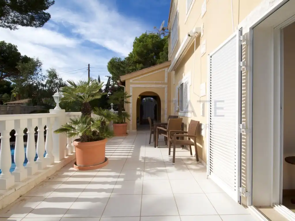 Terraza de Casa o chalet en venta en Altea con Piscina y Amueblado