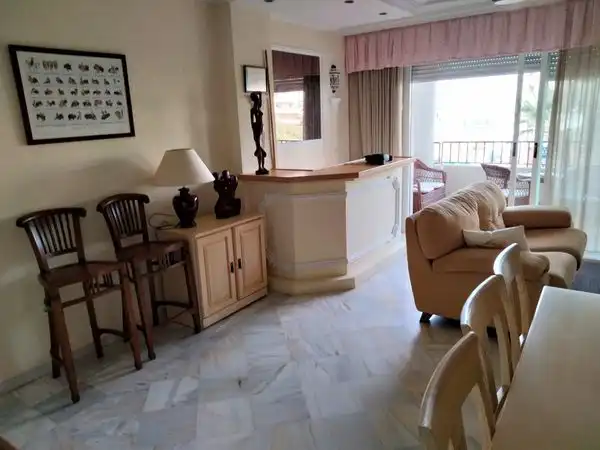 Living room of Flat for rent in Almuñécar  with Terrace, Furnished and Oven