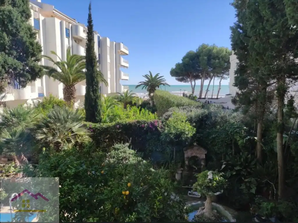 Garden of Study for rent in Alcalà de Xivert  with Air Conditioner, Furnished and Washing machine