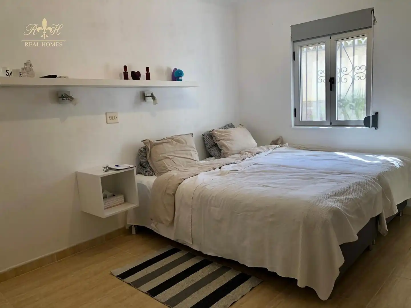 Schlafzimmer von Haus oder Chalet zur Miete in L'Alfàs del Pi mit Klimaanlage, Terrasse und Schwimmbad