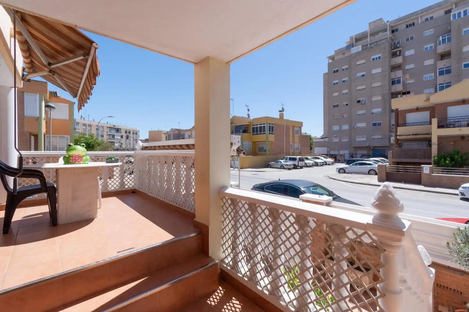 Terraza de Casa adosada en venta en Cartagena con Aire acondicionado, Calefacción y Jardín privado