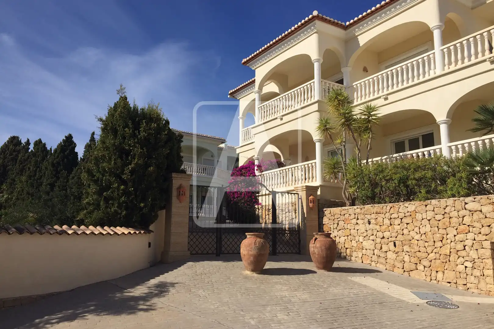 Vista exterior de Apartament en venda en Benissa amb Aire condicionat, Calefacció i Jardí privat