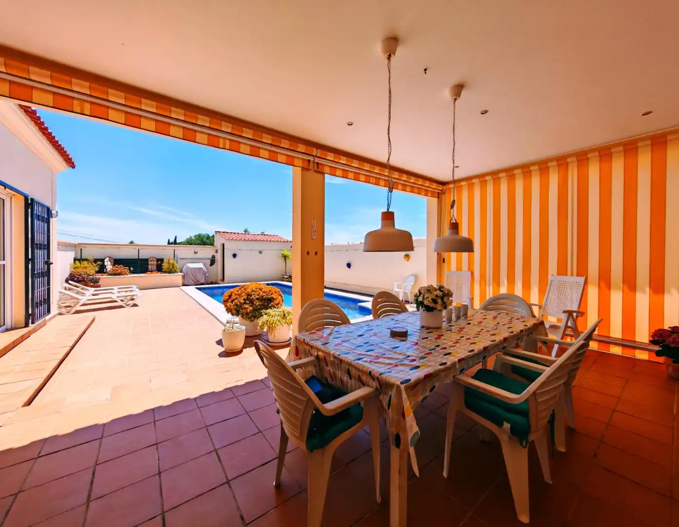 Terraza de Casa o chalet en venta en Las Lagunas - Campano