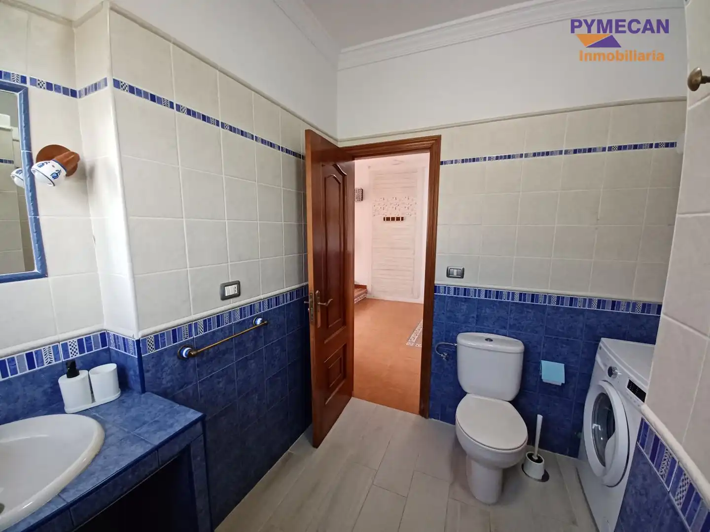 Bany de Apartament de lloguer en Tegueste amb Balcó
