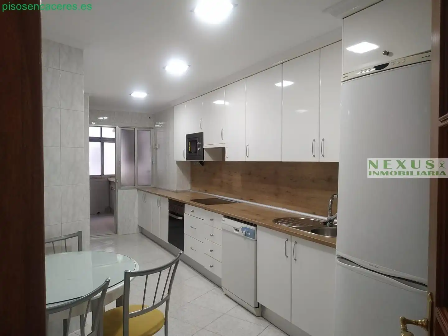 Kitchen of Flat for rent in Cáceres  with Air Conditioner and Heating