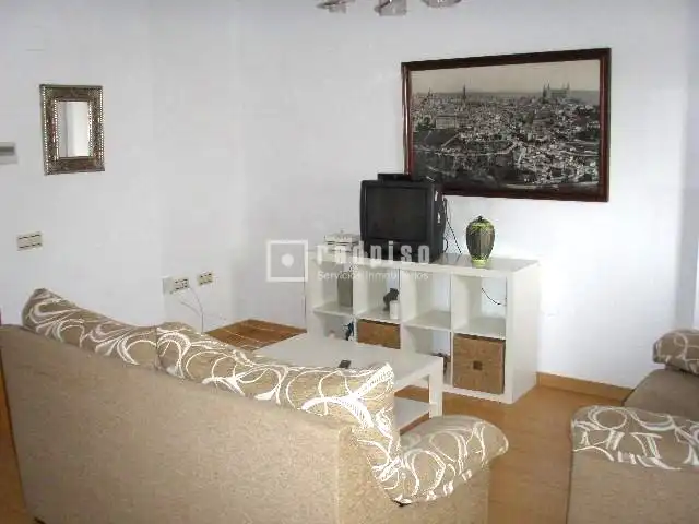 Living room of Flat for rent in Málaga  with Air Conditioner, Heating and Private garden