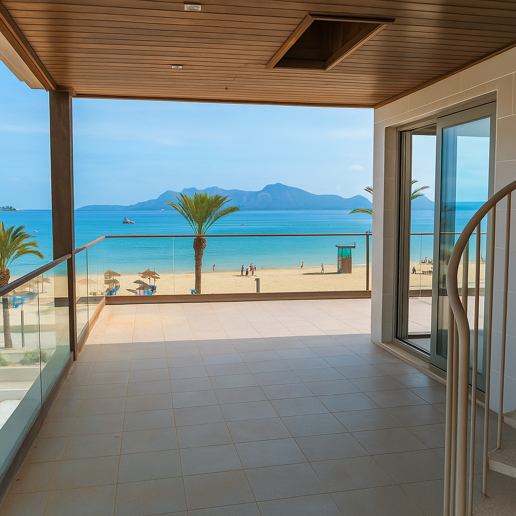 Bedroom of Attic for sale in Pollença  with Air Conditioner, Swimming Pool and Furnished