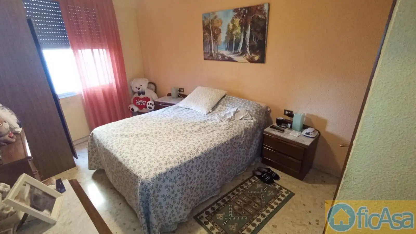 Habitación de Apartamento en venta en Castellón de la Plana / Castelló de la Plana con Aire acondicionado y Balcón