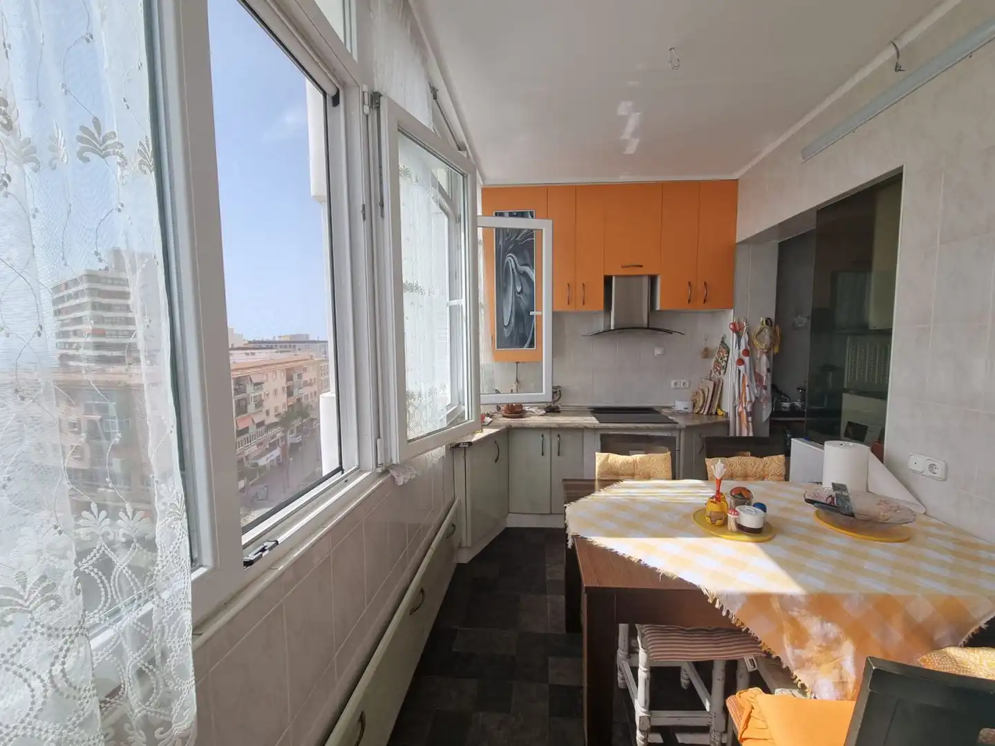 Kitchen of Flat for sale in Torremolinos  with Air Conditioner and Terrace