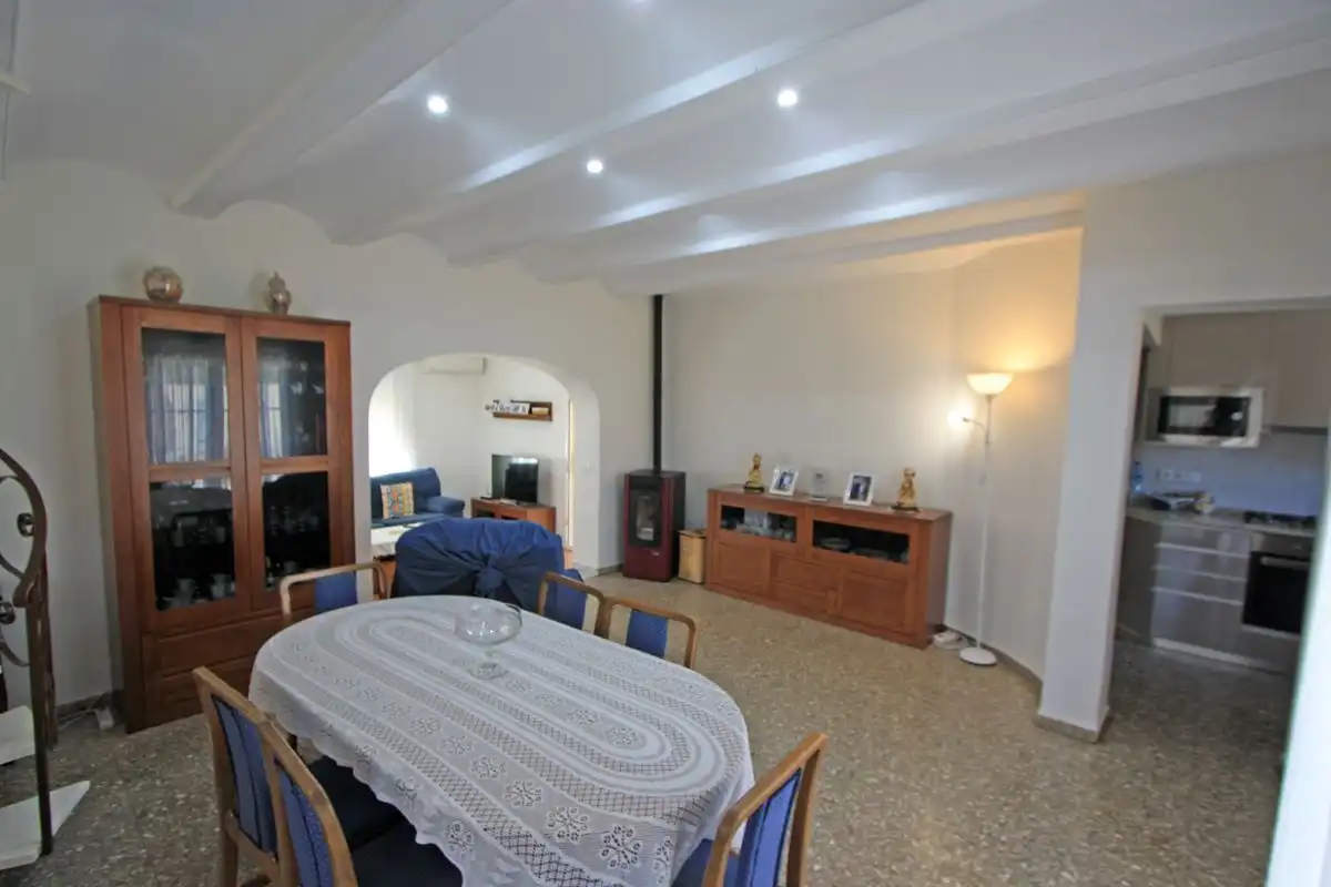 Living room of Houses for sale in Dénia  with Heating, Terrace and Storage room