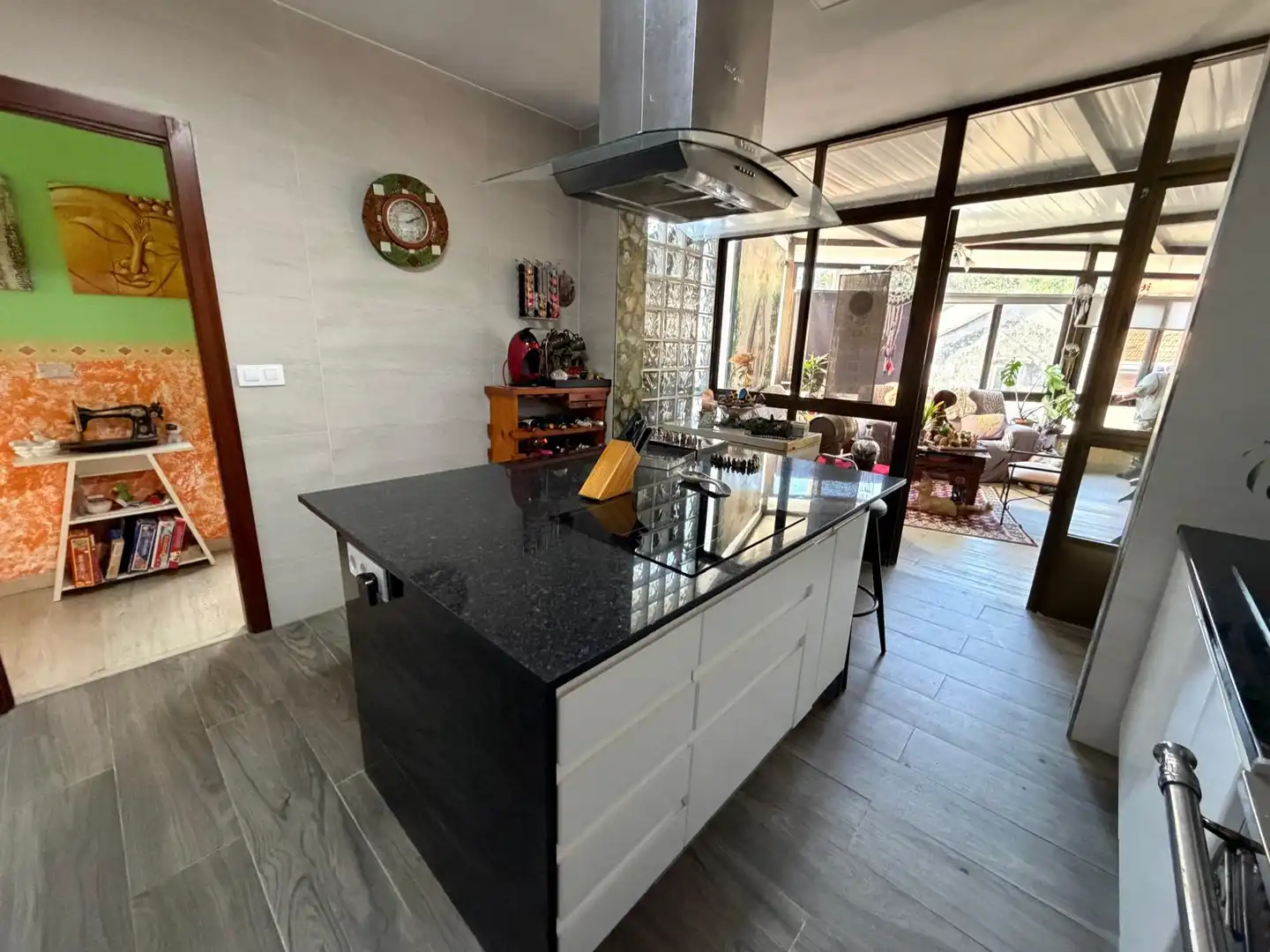 Cocina de Casa adosada en venta en Mondariz con Calefacción, Jardín privado y Amueblado