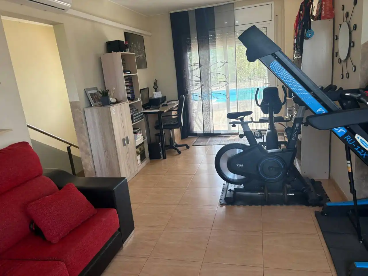 Sala de estar de Casa o chalet en venta en Vacarisses con Aire acondicionado, Calefacción y Jardín privado