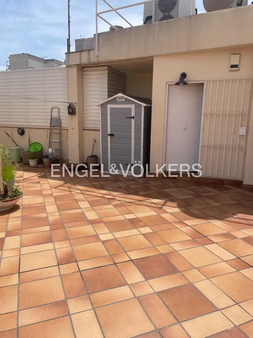 Terrassa de Àtic de lloguer en Barcelona amb Aire condicionat, Calefacció i Parquet