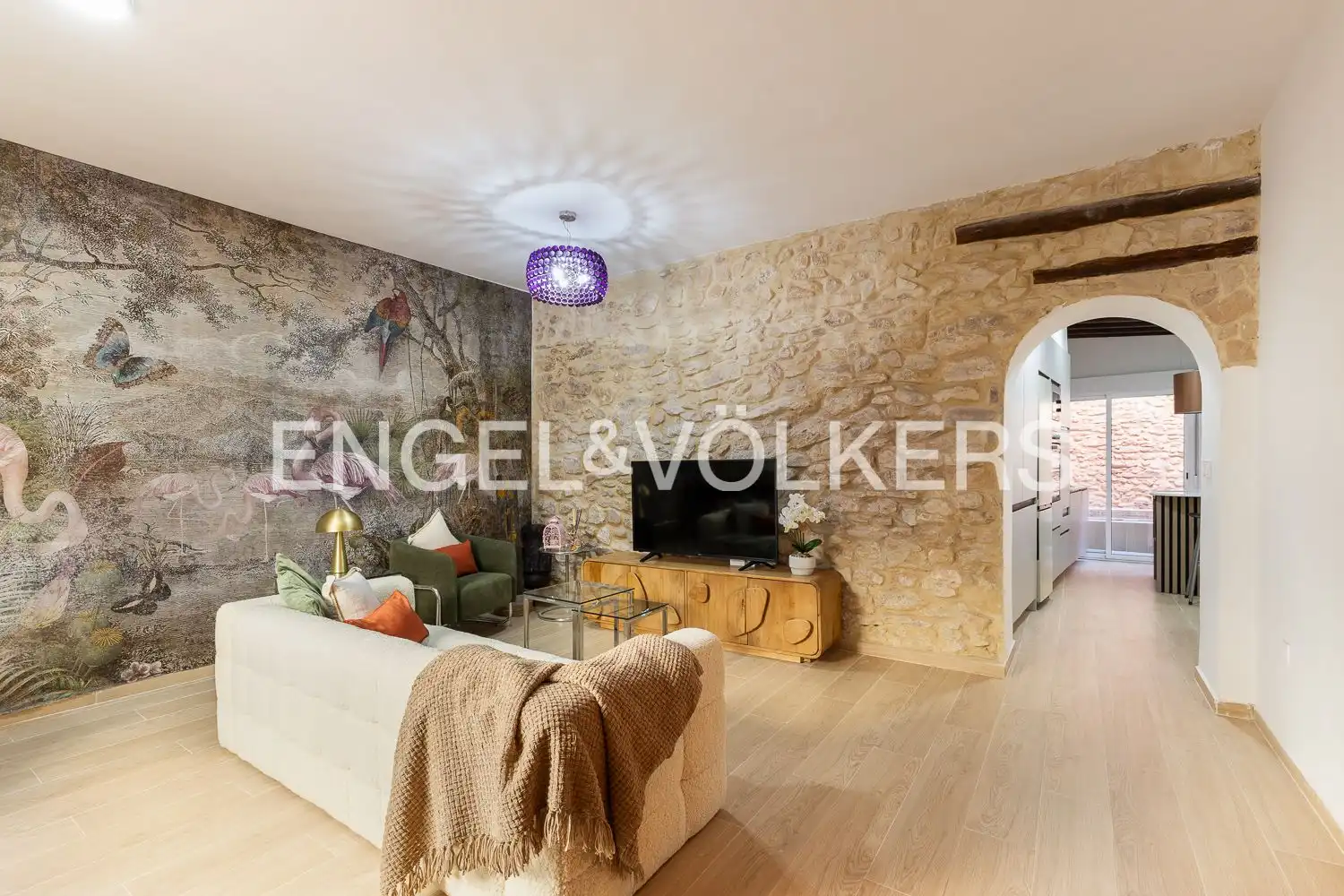 Sala de estar de Casa o chalet de alquiler en Bétera con Aire acondicionado, Calefacción y Jardín privado
