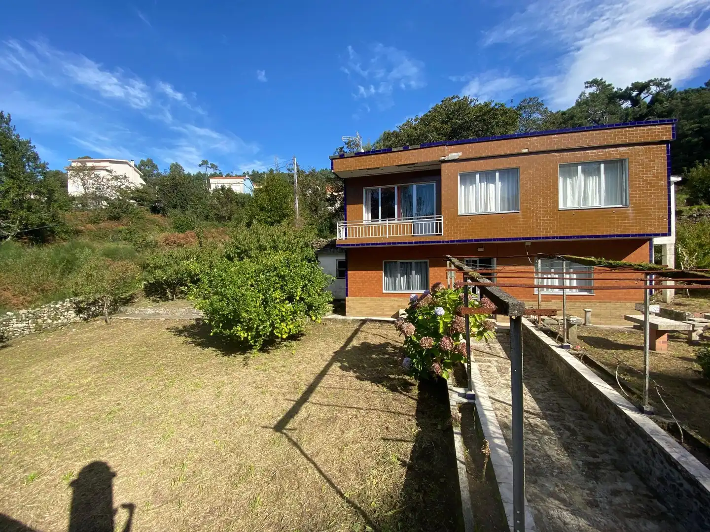 Vista exterior de Casa o xalet en venda en Cee amb Terrassa
