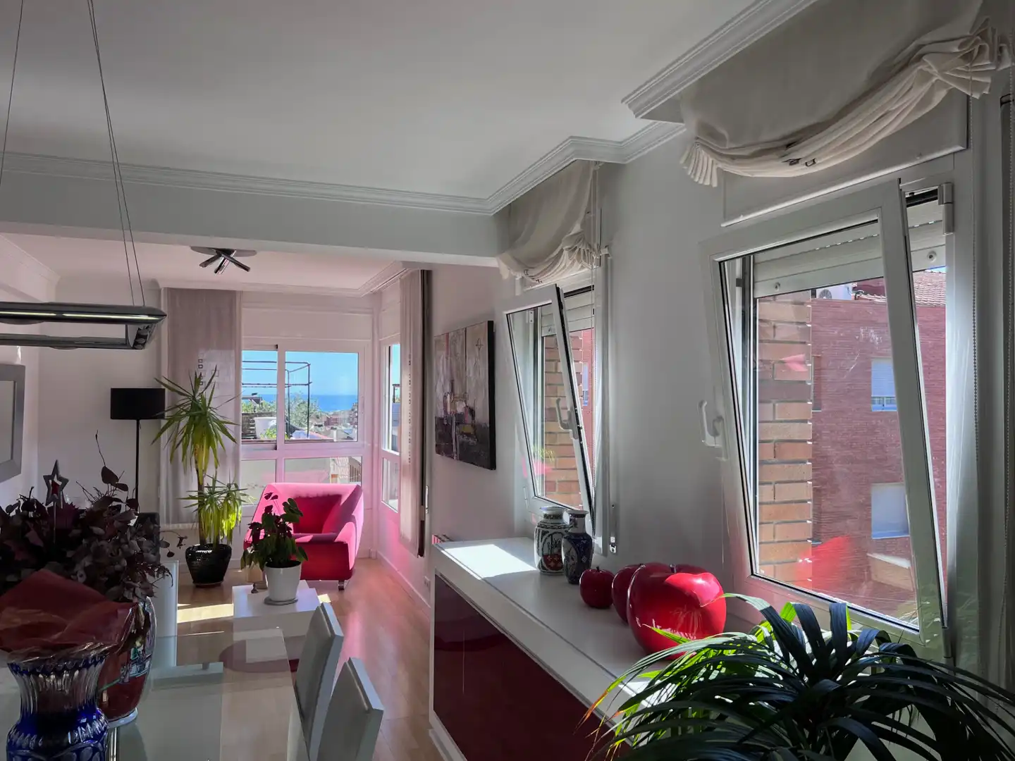 Sala d'estar de Dúplex en venda en Vilassar de Dalt amb Aire condicionat, Calefacció i Parquet