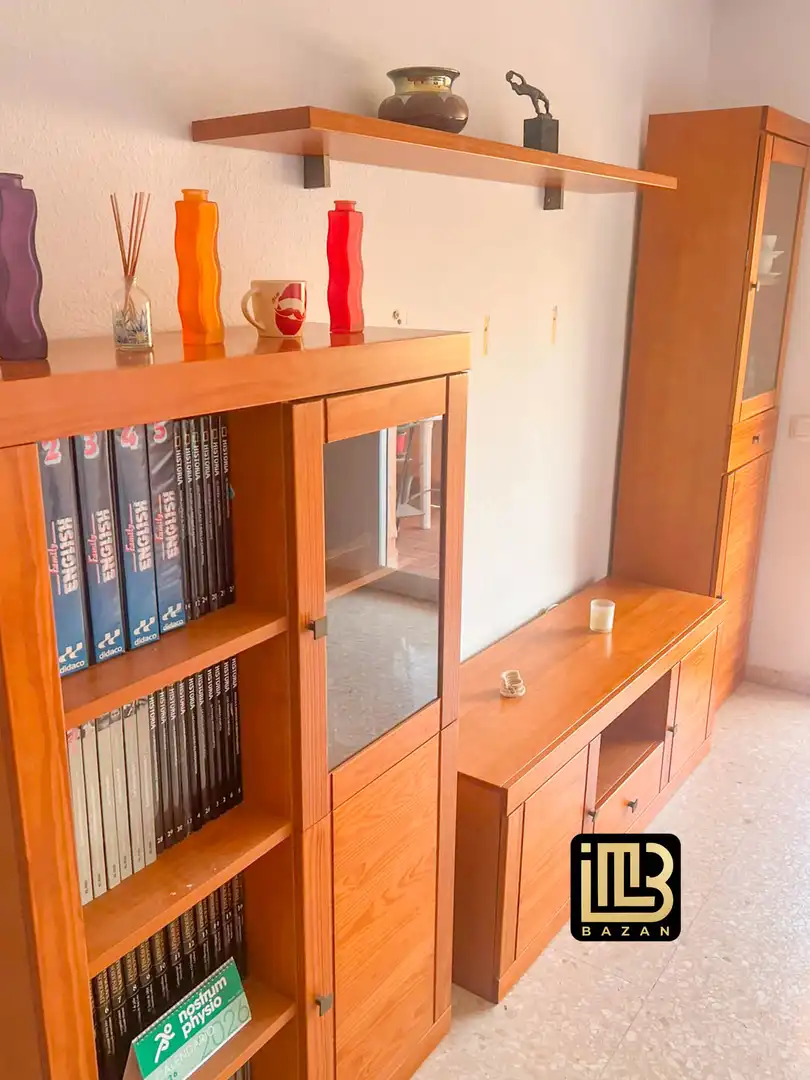 Sala de estar de Piso de alquiler en Mijas con Aire acondicionado, Terraza y Amueblado