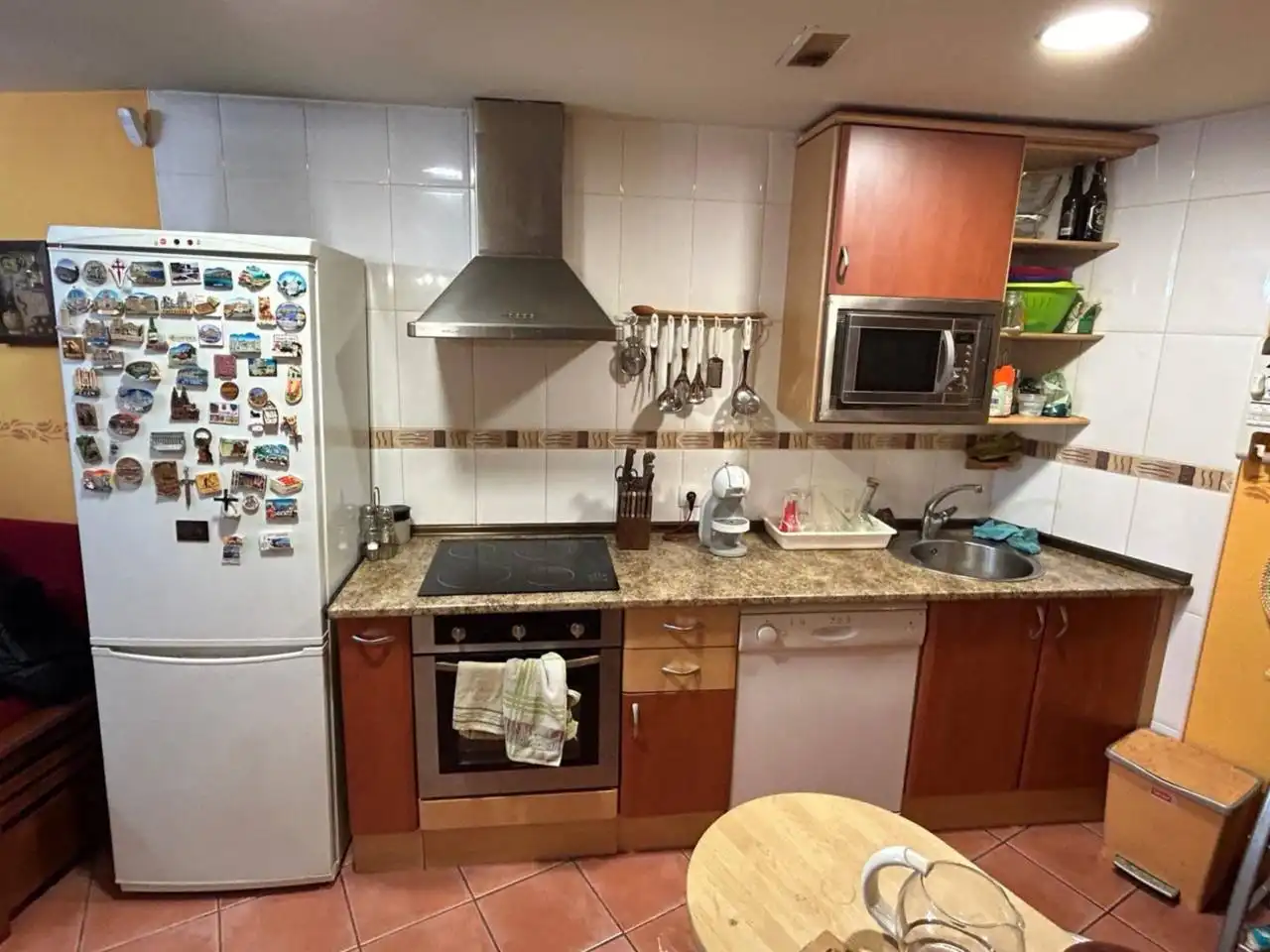 Kitchen of Flat for sale in Villamediana de Iregua  with Furnished and Community pool