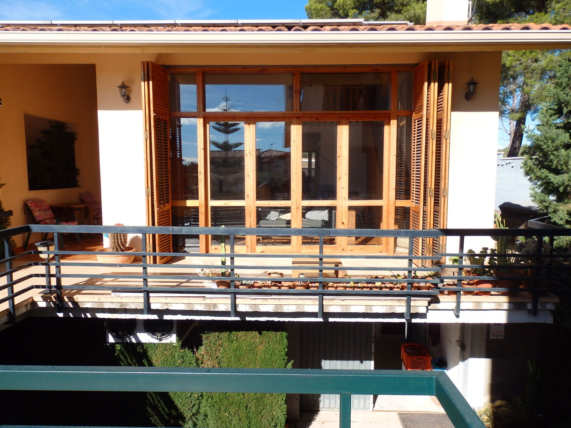 Balcony of House or chalet for sale in Mont-roig del Camp  with Air Conditioner, Private garden and Parquet flooring
