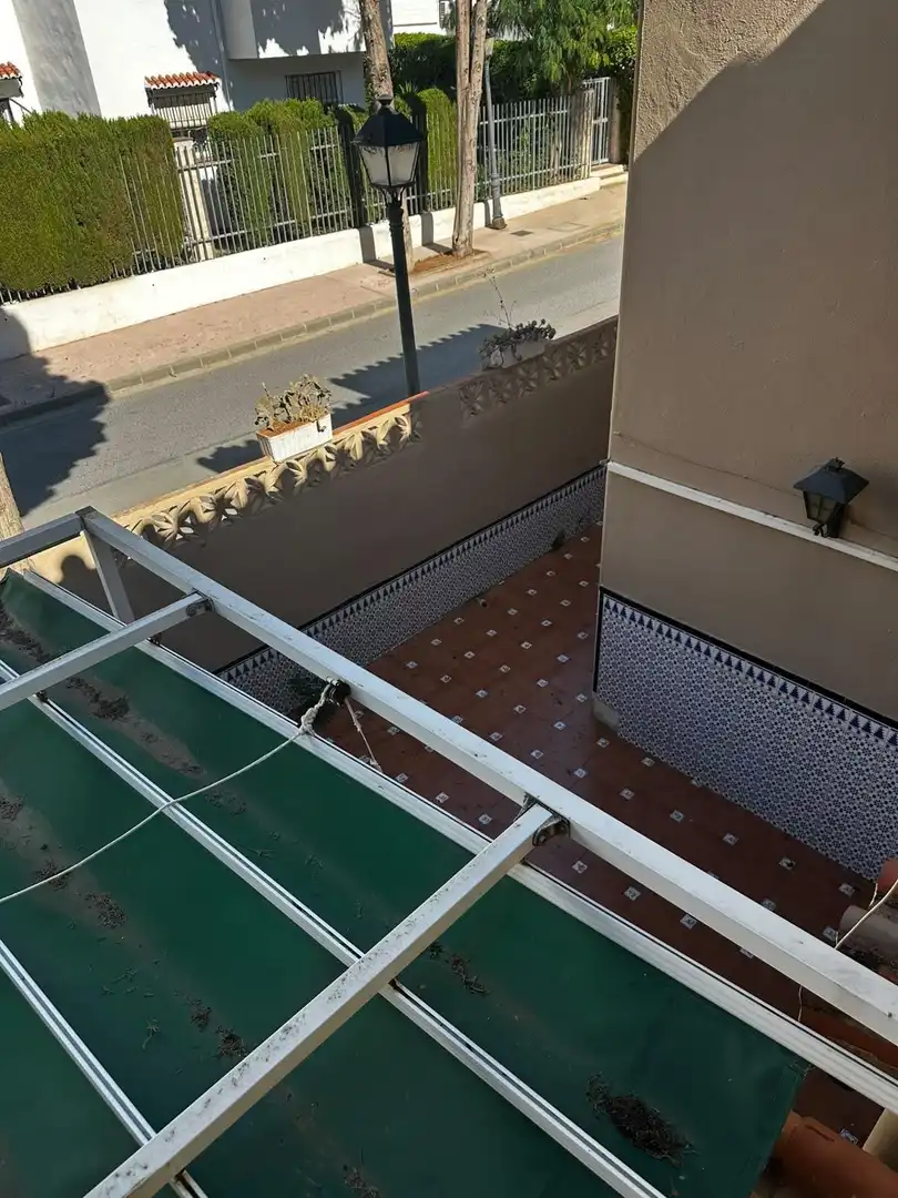 Terraza de Casa adosada en venta en Campo de Mijas