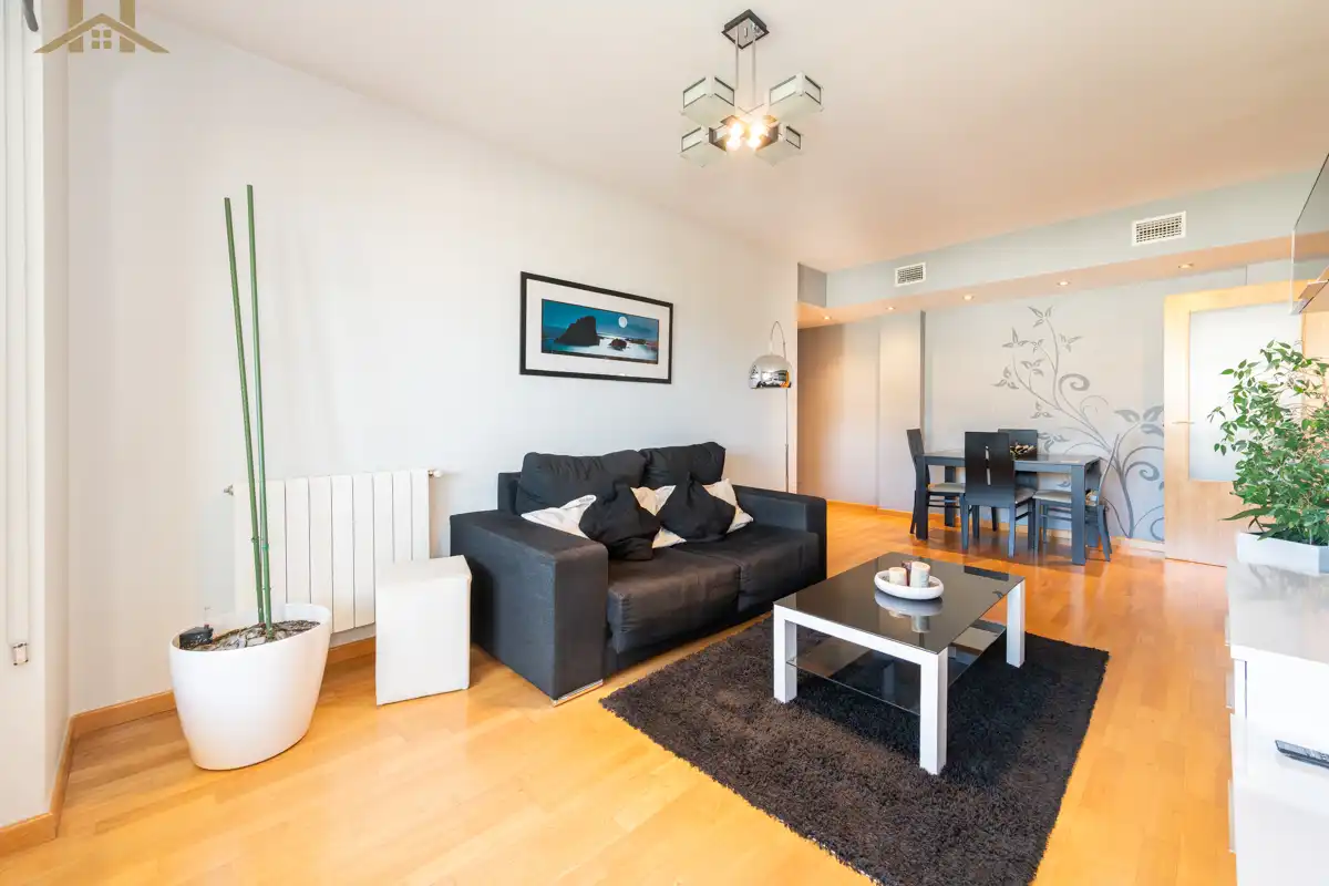 Sala d'estar de Pis en venda en Madrid amb Aire condicionat, Calefacció i Terrassa