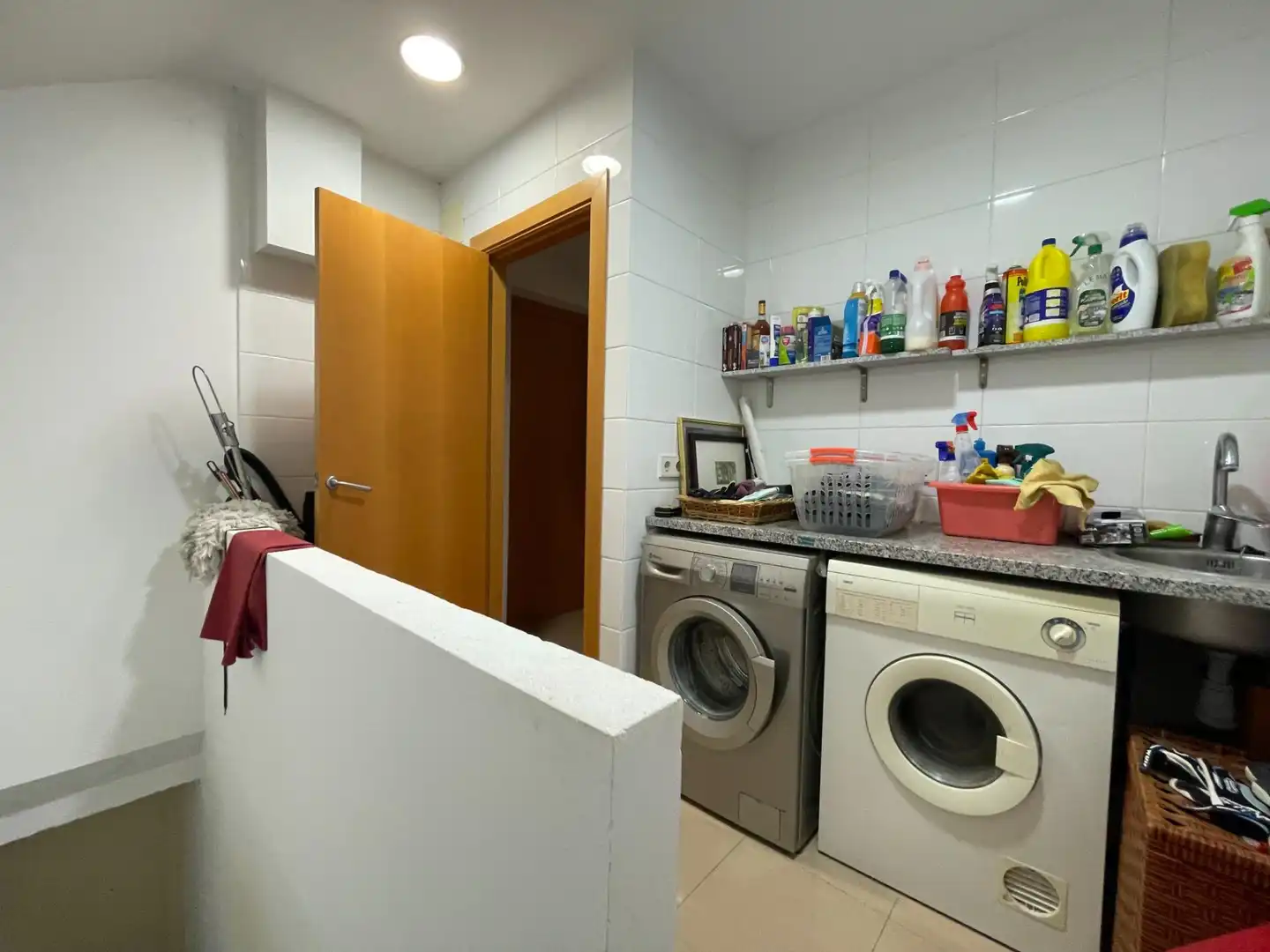 Cocina de Casa o chalet en venta en La Pobla de Claramunt con Calefacción, Jardín privado y Terraza
