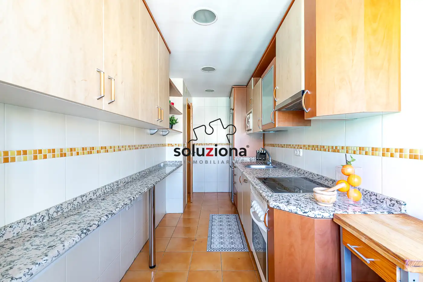 Kitchen of Flat for sale in San Isidro