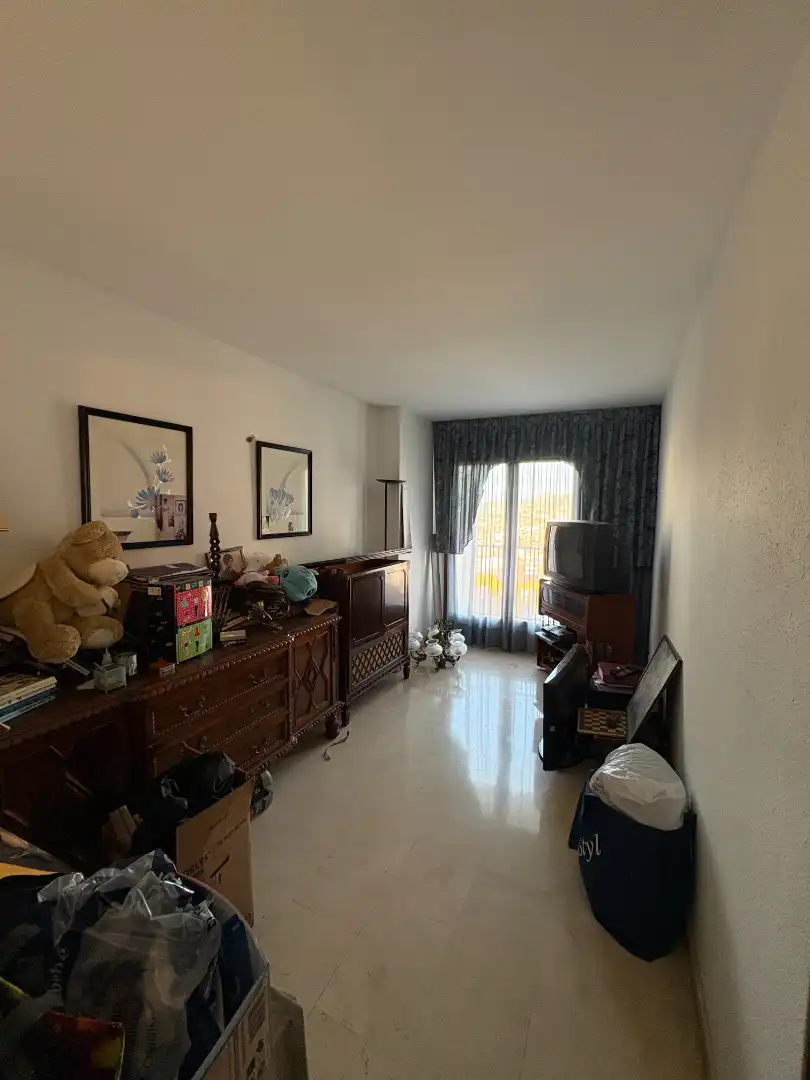Bedroom of Attic for sale in Badalona  with Air Conditioner, Heating and Terrace