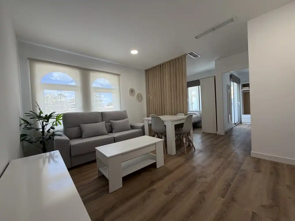 Sala d'estar de Apartament en venda en Dénia amb Aire condicionat