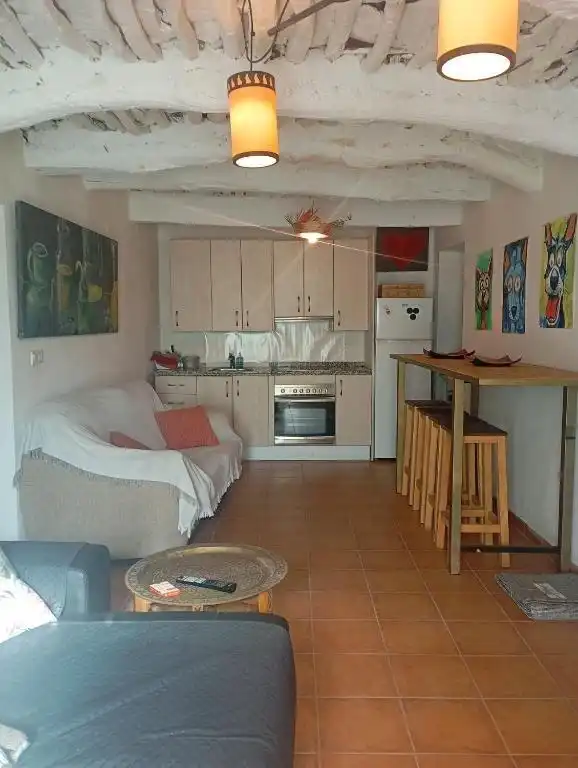 Cuina de Casa o xalet en venda en Busquístar amb Terrassa i Moblat