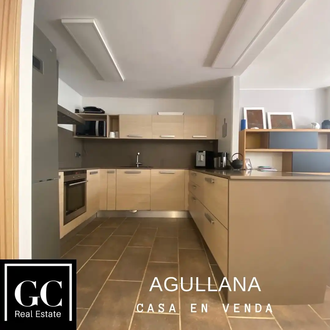Cuina de Casa adosada en venda en Agullana amb Calefacció i Terrassa