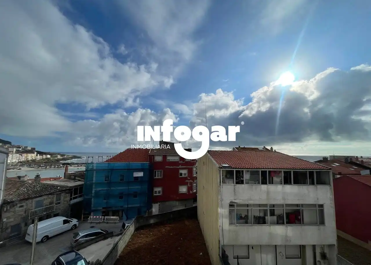 Exterior view of Flat for sale in A Guarda    with Heating, Parquet flooring and Storage room