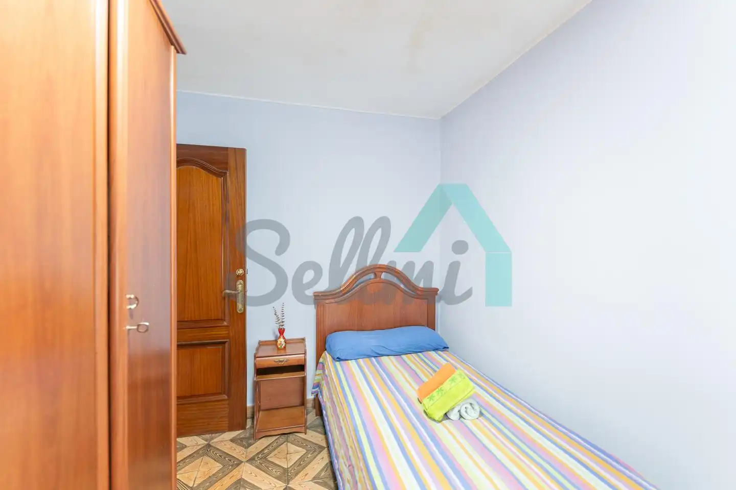 Bedroom of Flat for rent in Avilés  with Terrace and Furnished
