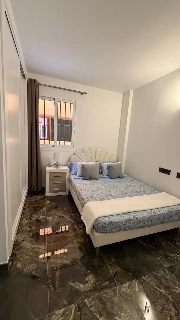 Bedroom of Apartments for rent in Marbella  with Air Conditioner, Heating and Private garden