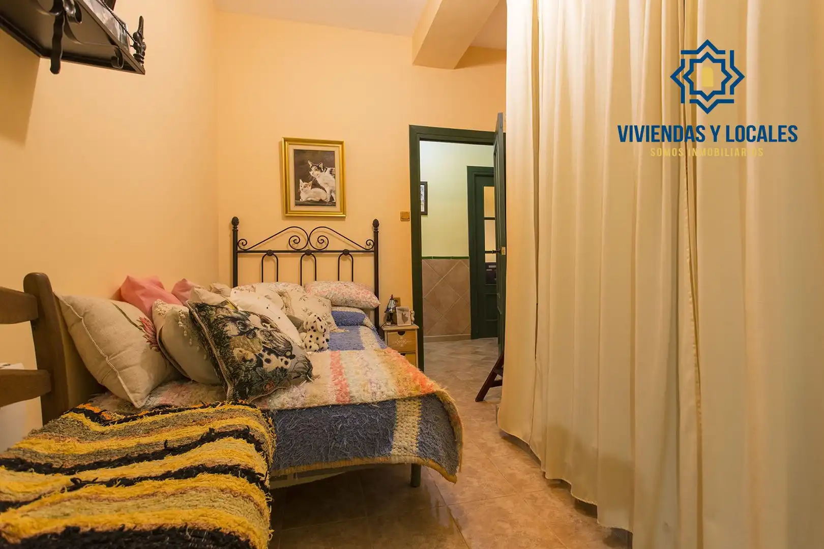 Habitación de Finca rústica en venta en Chauchina con Jardín privado, Terraza y Piscina