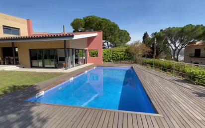 Swimming pool of House or chalet for sale in Sant Feliu de Guíxols  with Air Conditioner, Private garden and Terrace