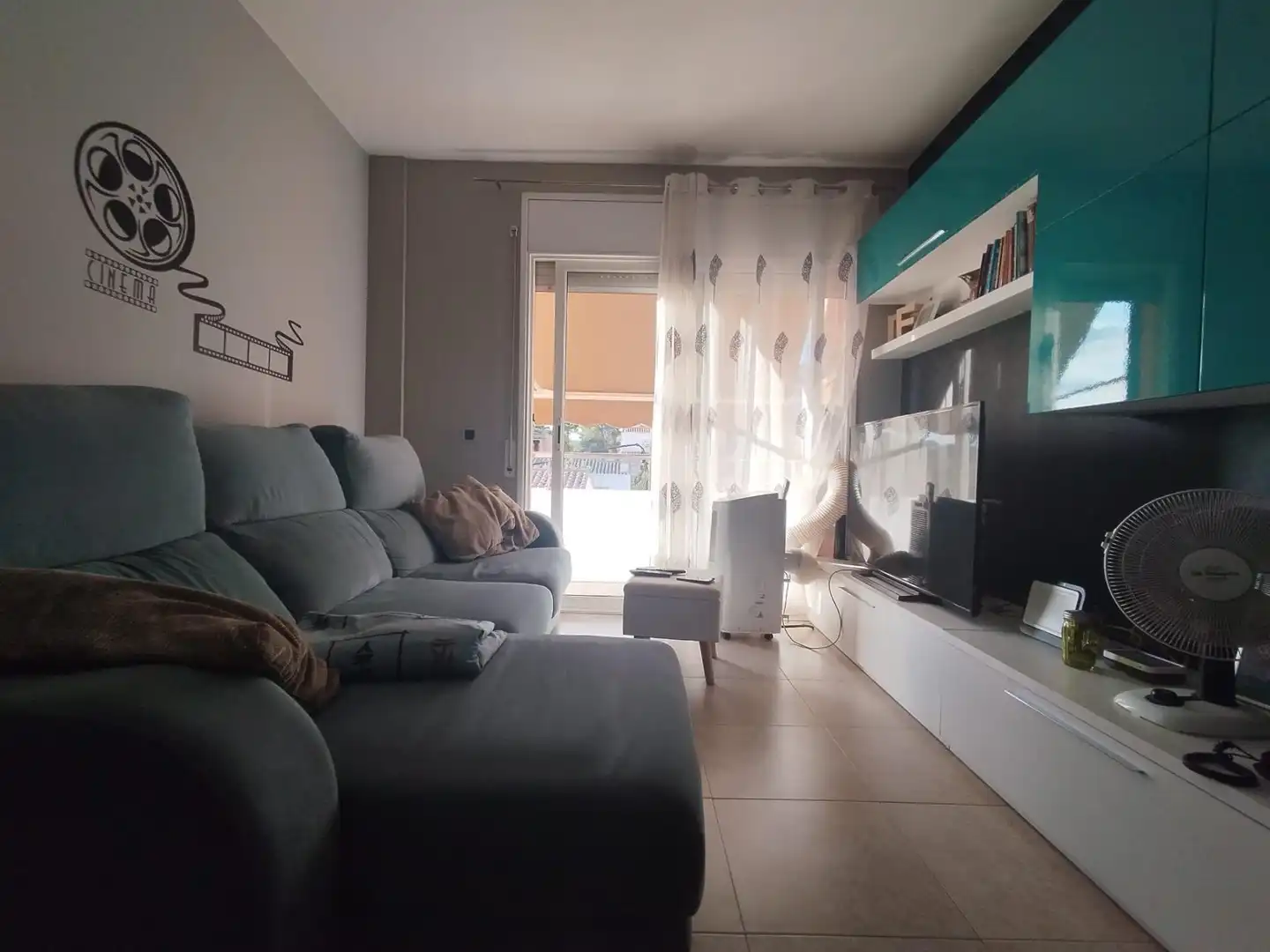Sala d'estar de Àtic en venda en Palafolls amb Calefacció, Terrassa i Balcó