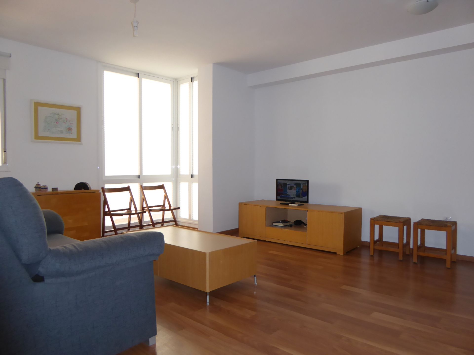 Living room of Attic for rent in Málaga Capital  with Air Conditioner, Terrace and Furnished