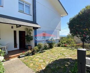 Exterior view of Single-family semi-detached for sale in Moaña  with Heating and Terrace