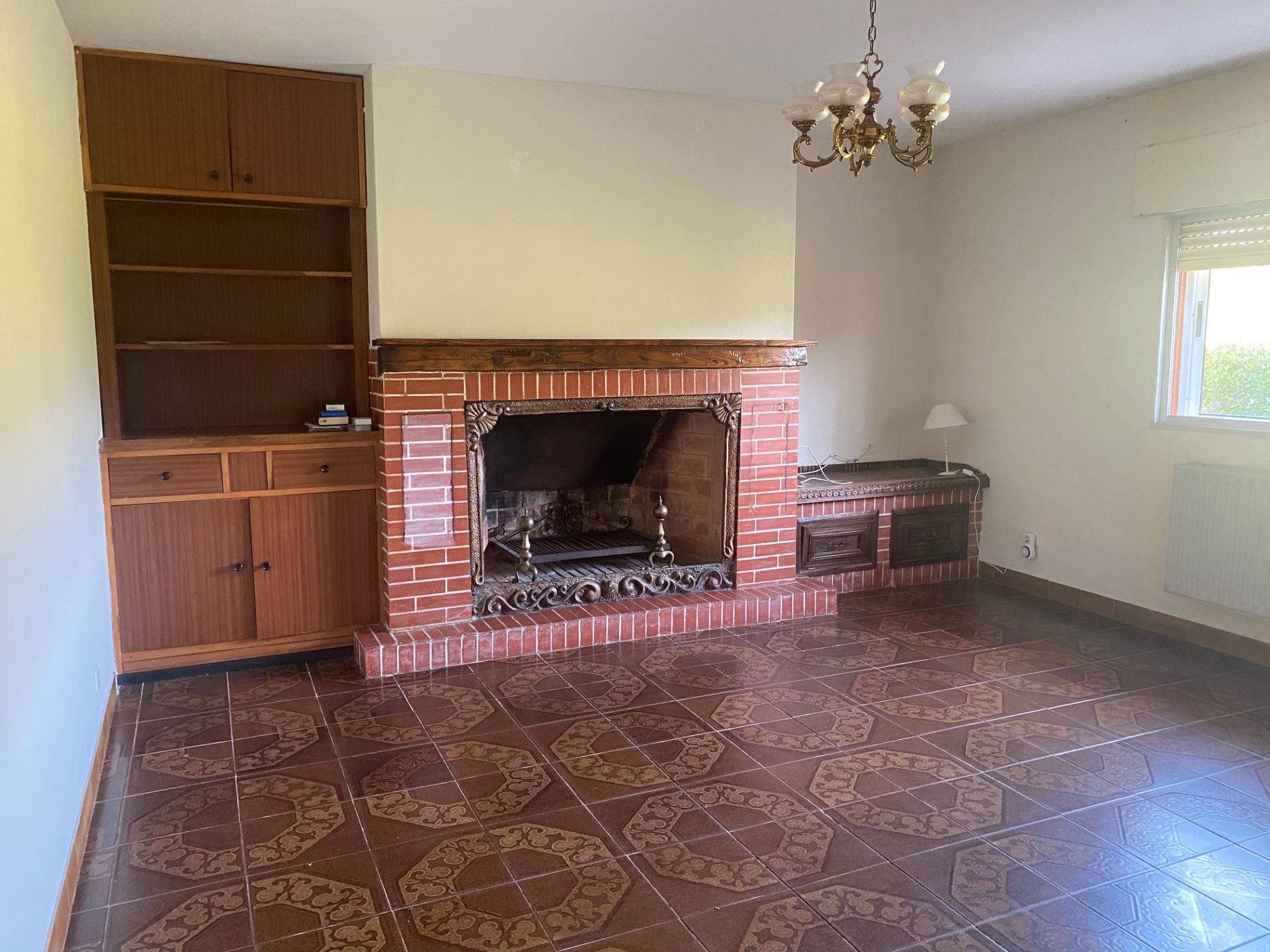 Sala d'estar de Finca rústica en venda en Ames amb Jardí privat i Balcó